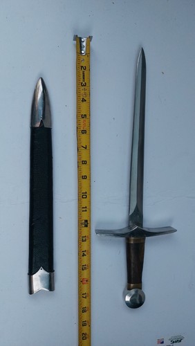 Old small sword chainmail - old,