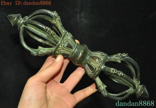 Old tibet buddhism bronze - tibet,