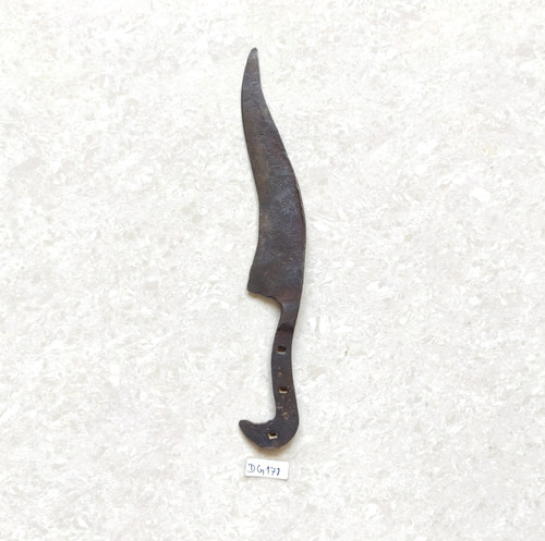 Antique hand forged curved - hand,